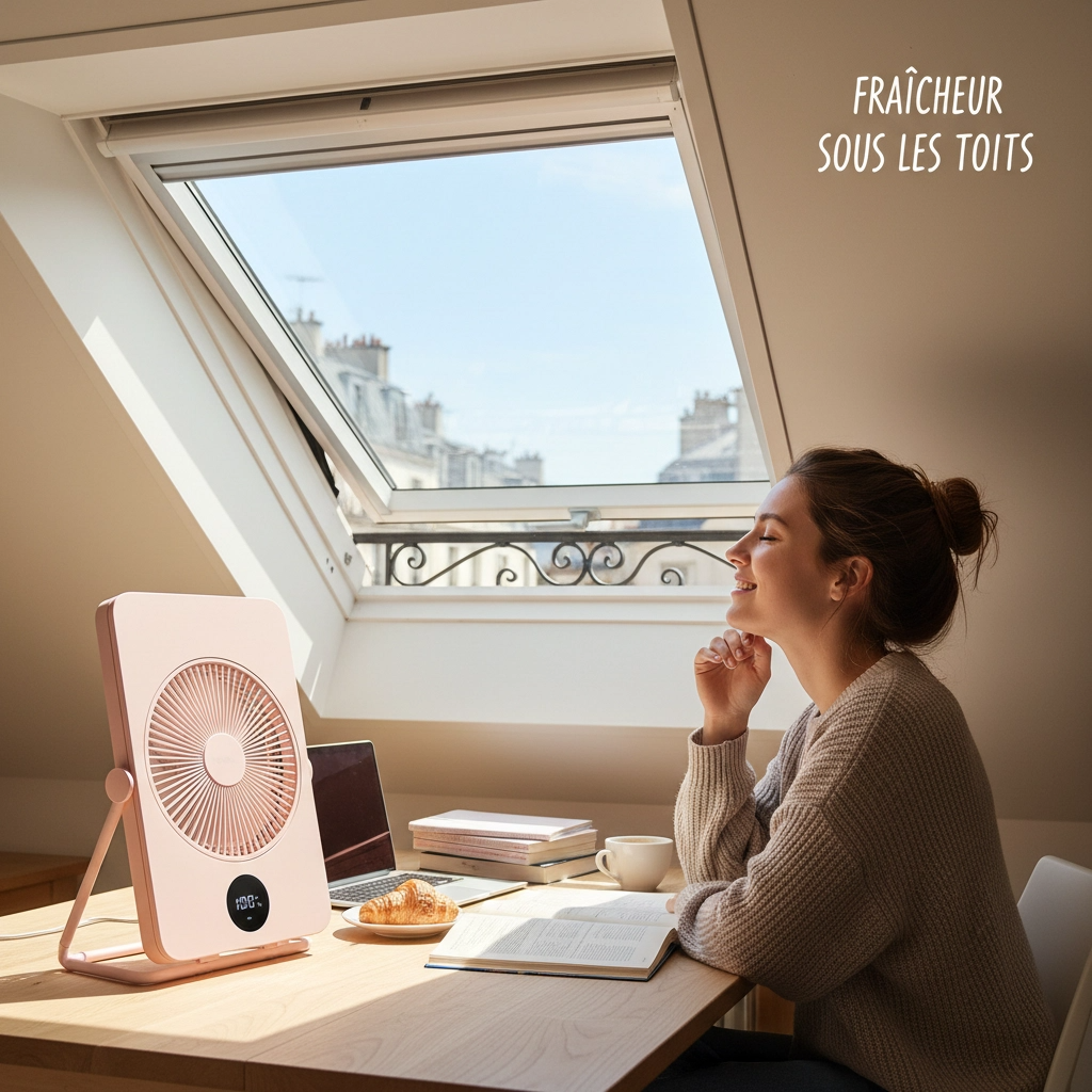 Ventilateur desktop portable