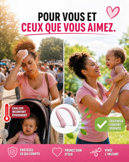 Ventilateur NeckFresh  Anti-Canicule