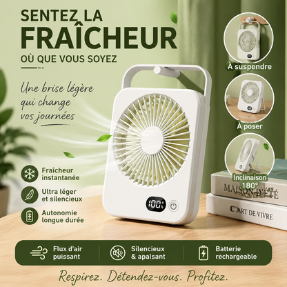 Ventilateur desktop portable